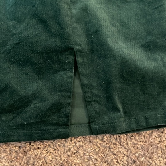Copper Key New Green Velvet Mini Sheath Dress - Picture 7 of 10